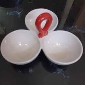 4/$40 Floral Candy Dish